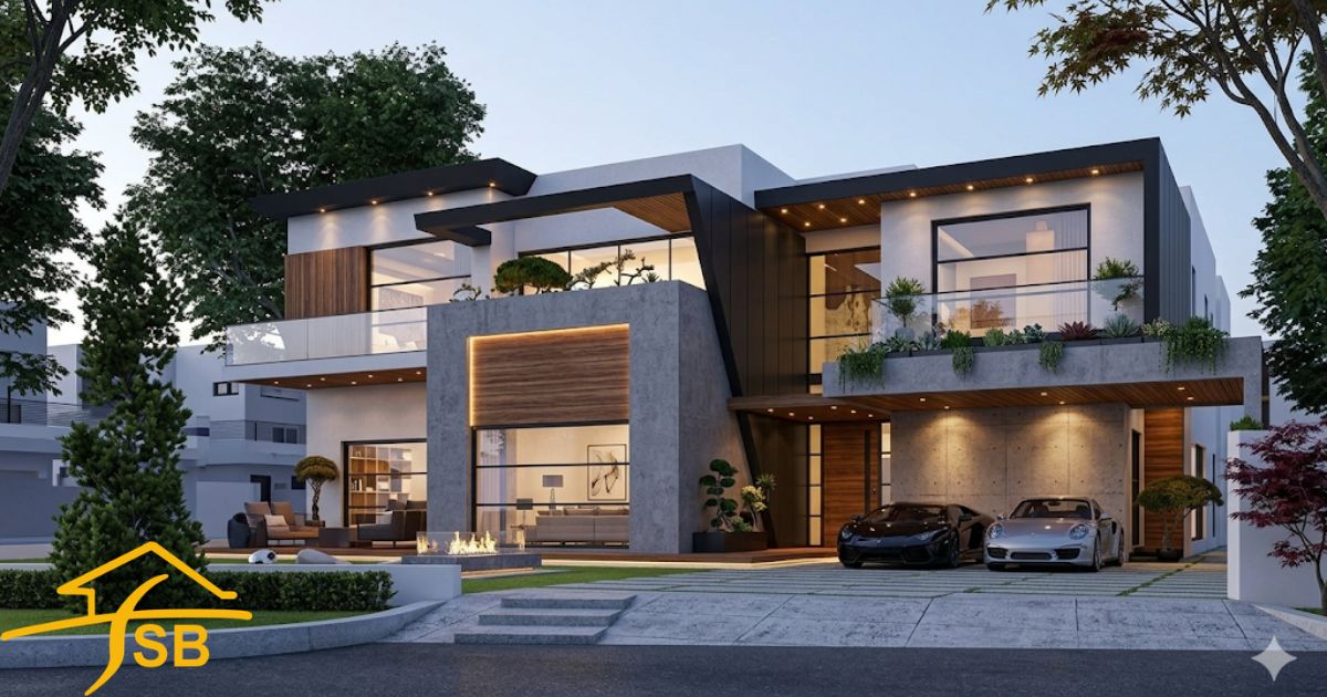 2 Kanal House Front Elevation Design